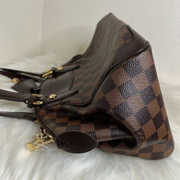 💯 Authentic Louis Vuitton Verona PM Shoulder Bag Canvas Damier Eben🍀 - Picture 14 of 17